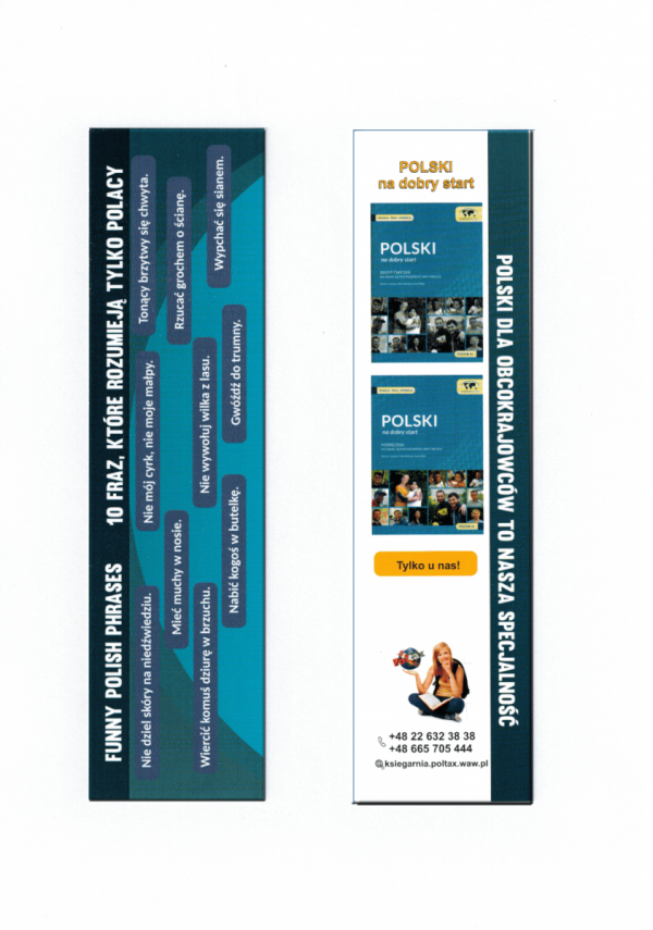 Zakładka do książki FUNNY POLISH PHRASES