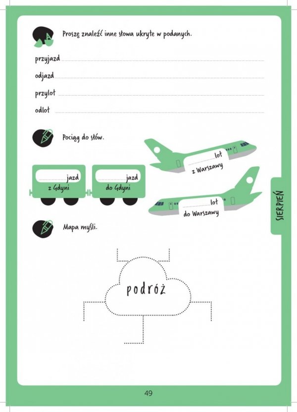 Słowo daję! Ćwiczenia leksykalne z języka polskiego jako obcego na poziomie A1