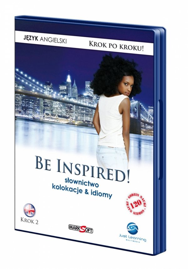 Be Inspired! Słownictwo kolokacje &amp; idiomy. Interaktywny kurs komputerowy - krok 2