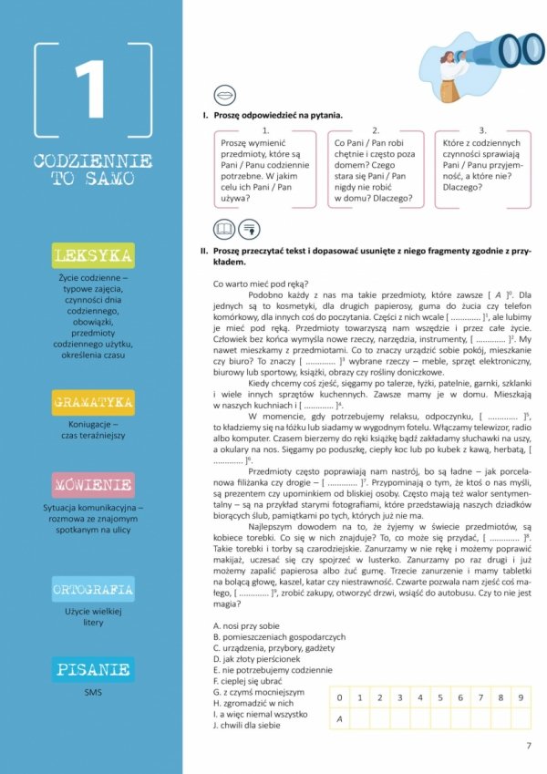 ZDAJ SIĘ NA POLSKI! Podręcznik kursowy przygotowujący do egzaminu certyfikatowego na poziomie B1