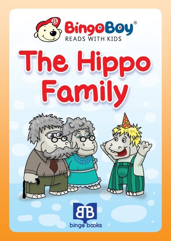 THE HIPPO FAMILY - BINGO BOY READS WITH KIDS
