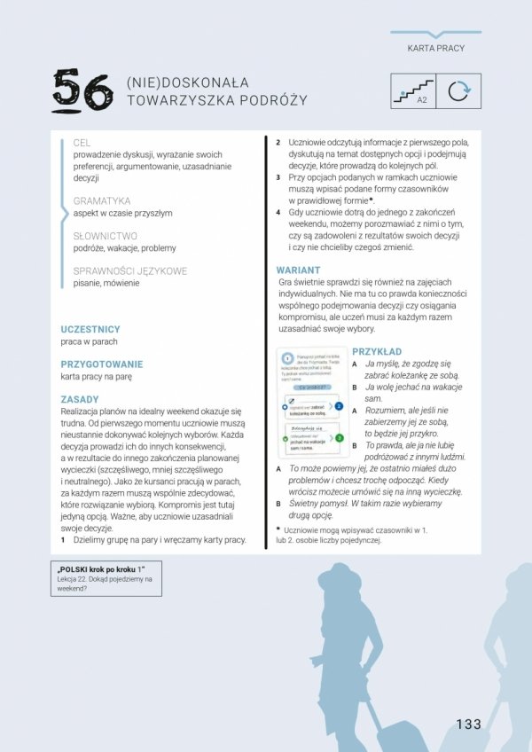 68 pomysłów na lekcje polskiego - przykładowa strona