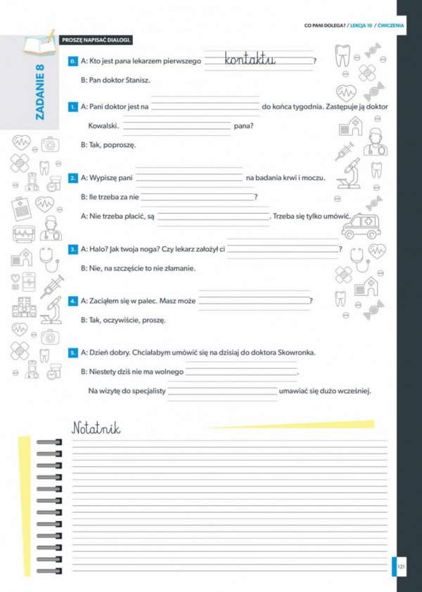Witaj! Komunikacja w języku polskim dla obcokrajowców. Poziom A2 część 2. Podręcznik i zeszyt ćwiczeń + suplement praca na poziomie B1