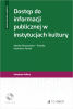 Dostęp do informacji publicznej w instytucjach kultury 
