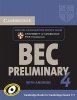 Camb BEC Preliminary 4 Self-Study Pack 
