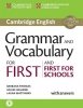 Grammar and Vocabulary for First and First for Schools Book w/ans and Audio 