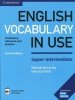 English Vocabulary in Use Upper-intermediate 4Ed with answers, Digital Version and audio 