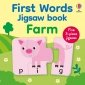 First Words Jigsaw Book. Farm 