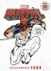 Kolorowanka fana. Marvel Deadpool 