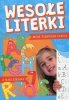 Moje pierwsze lekcje. Wesołe literki z naklejkami + naklejki 