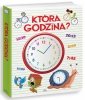Książka z zegarem. Która godzina? 