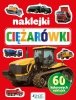 60 kolorowych naklejek. Ciężarówki 