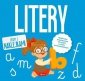 Litery z naklejkami 