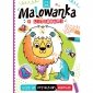 Malowanka z literkami. Uczę się, przyklejam, koloruję 