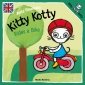 Kitty Kotty rides a bike 