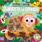 Dotknij i poczuj. Zwierzęta w dżungli. Książeczka sensoryczna 