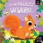 Gili-gili! Pogłaszcz wiewiórkę. Otwórz klapki i dotknij zwierzątka! 