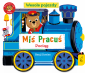 Wesołe pojazdy. Pociąg. Miś Pracuś 
