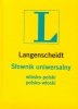 Langenscheidt Słownik uniwersalny włos-pol pol-włos. Oprawa flexi 