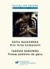 Czytaj po polsku 8: Zofia Nałkowska Tadeusz Borowski. Materiały pomocnicze do nauki języka polskiego jako obcego. Poziom B1/B2 (EBOOK PDF) 