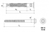 Kołki ramowe rozporowe z wkrętem z łbem sześciokątnym 10 x 100