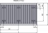 Grzejnik stalowy Diamond C33 600x900