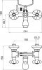 Bateria wannowa Ferro Antica BAI11BR