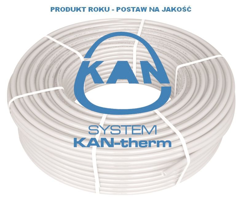 Znalezione obrazy dla zapytania rura kan-therm pert/al/pert pex 16x2 kan