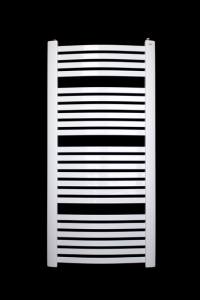 GRZEJNIK ŁAZIENKOWY TURAN 580x540 SREBRNY