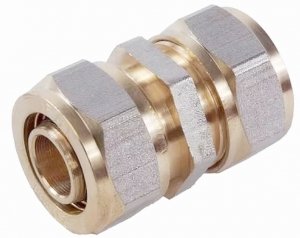 Mufa PEX skręcana złączka 16x16 mm