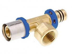QualiPress trójnik zaciskany Capricorn 20x1/2 GW