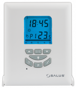 Przewodowy elektroniczny tygodniowy regulator temperatury SALUS T105