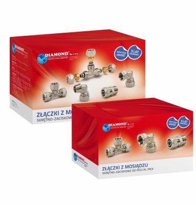 Złączka pex-al-pex Diamond 16X1/2 gz