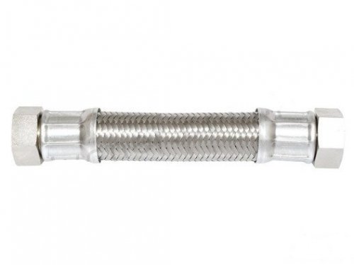Wąż antywibracyjny fi 18 3/4x3/4 nakrętno-nakrętny L-80