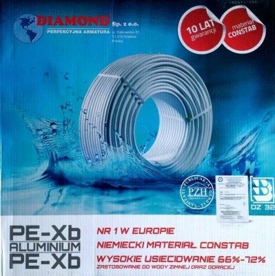 Rura PEX/Al/PEX 16x2 Diamond 100m