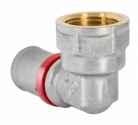 Kolano pex zaciskane 16x3/4 GW