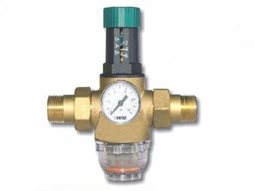 Reduktor ciśnienia wody Herz z filtrem 3/4 cala