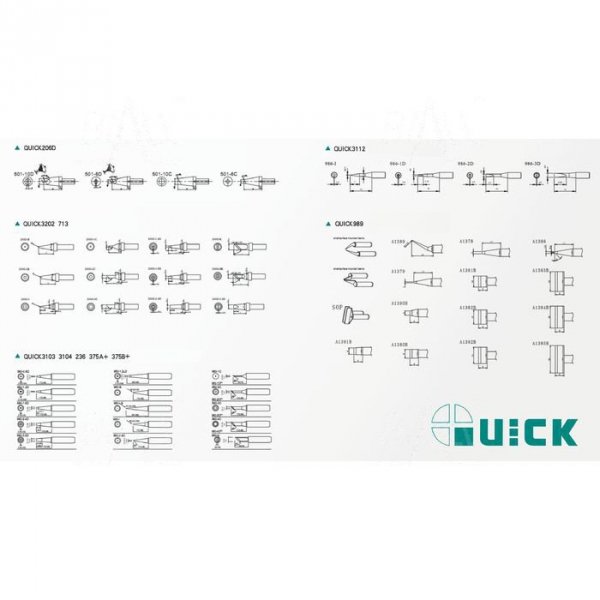 Grot Q-T-SI do Quick 236/706/936A/3104/3102/TS1100/709/969