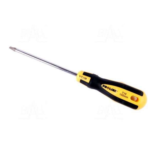 Wkrętak Torx SECURITY T15x100  Proline