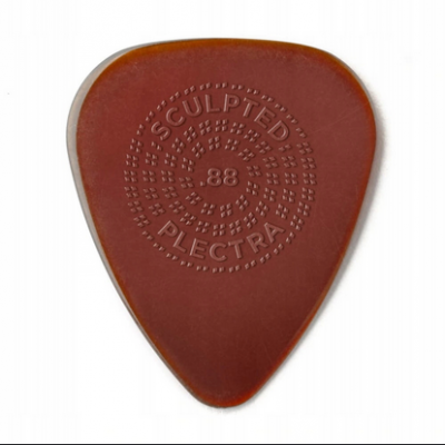 DUNLOP PRIMETONE STANDARD SCULPTED PLECTRA GRIP .88mm