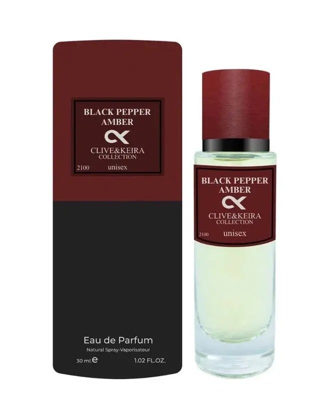 Black Pepper Amber Clive &amp; Keira 30ml