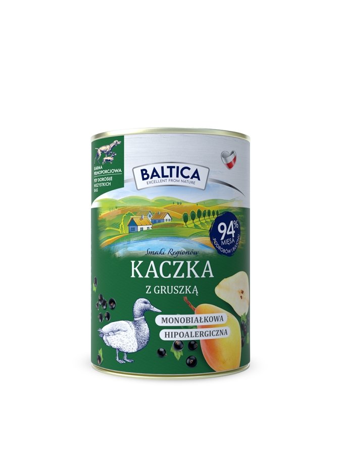 Baltica Karma Mokra Kaczka z Gruszką 400g