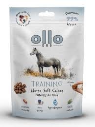 Ollo Air Dried Training Horse Cubes 80g Przysmaki treningowe z Koniny