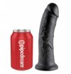 Pipedream King Cock 8 Cock Black - Dildo czarne