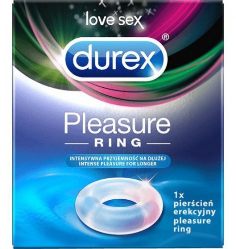 Pierścień erekcyjny Durex Pleasure Ring.