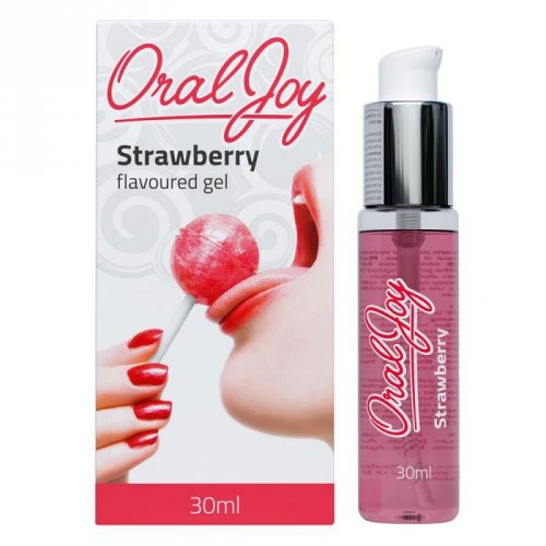 Cobeco Oral Joy Strawberry - żel truskawkowy do seksu oralnego