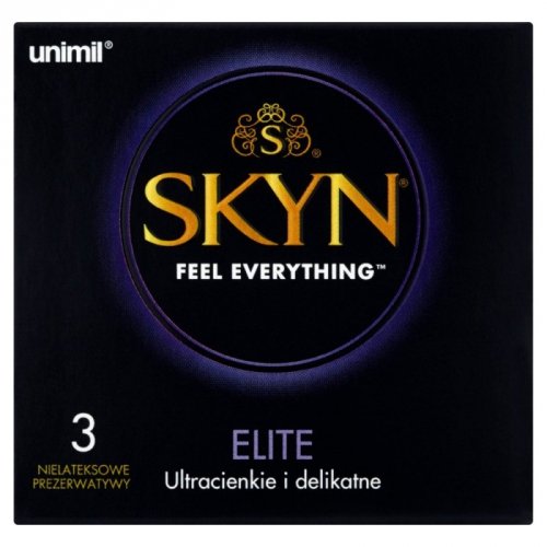 Unimil Skyn Box 3 Elite - prezerwatywy