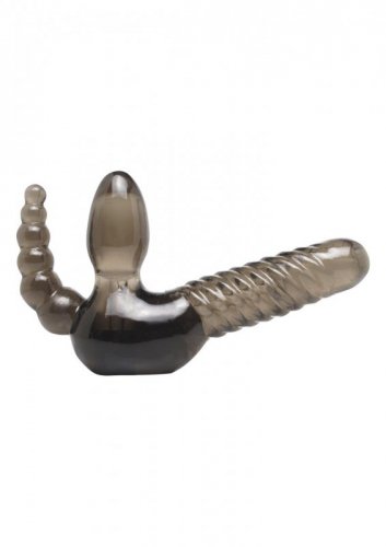 Pipedream FF Strapless Strap On W Anal Stim - strap-on bez uprzęzy