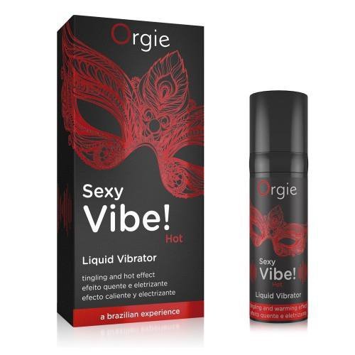 Orgie Sexy Vibe Hot - wibrator orgazmowy w płynie