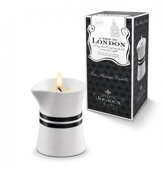 Mystim Petits Joujoux Fine Massage Candles  A trip to London (120 g) - wosk do ciała